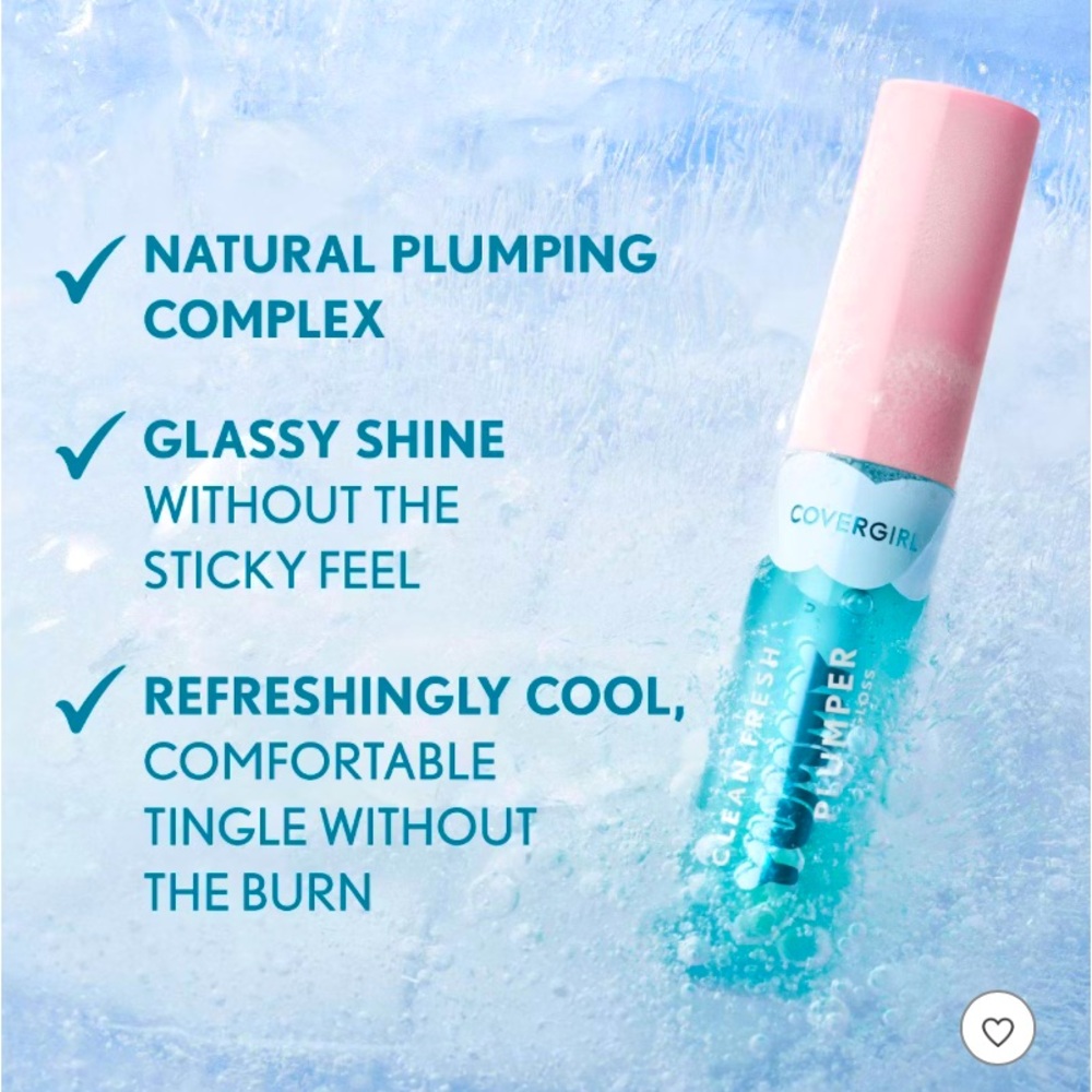 Yummy plumper “Freeze the day” lip gloss New!